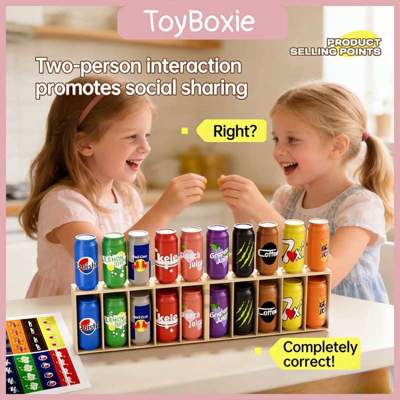 Guess Bottle Game Guess Bottle Matching Toy Interactive Game Board Game ...