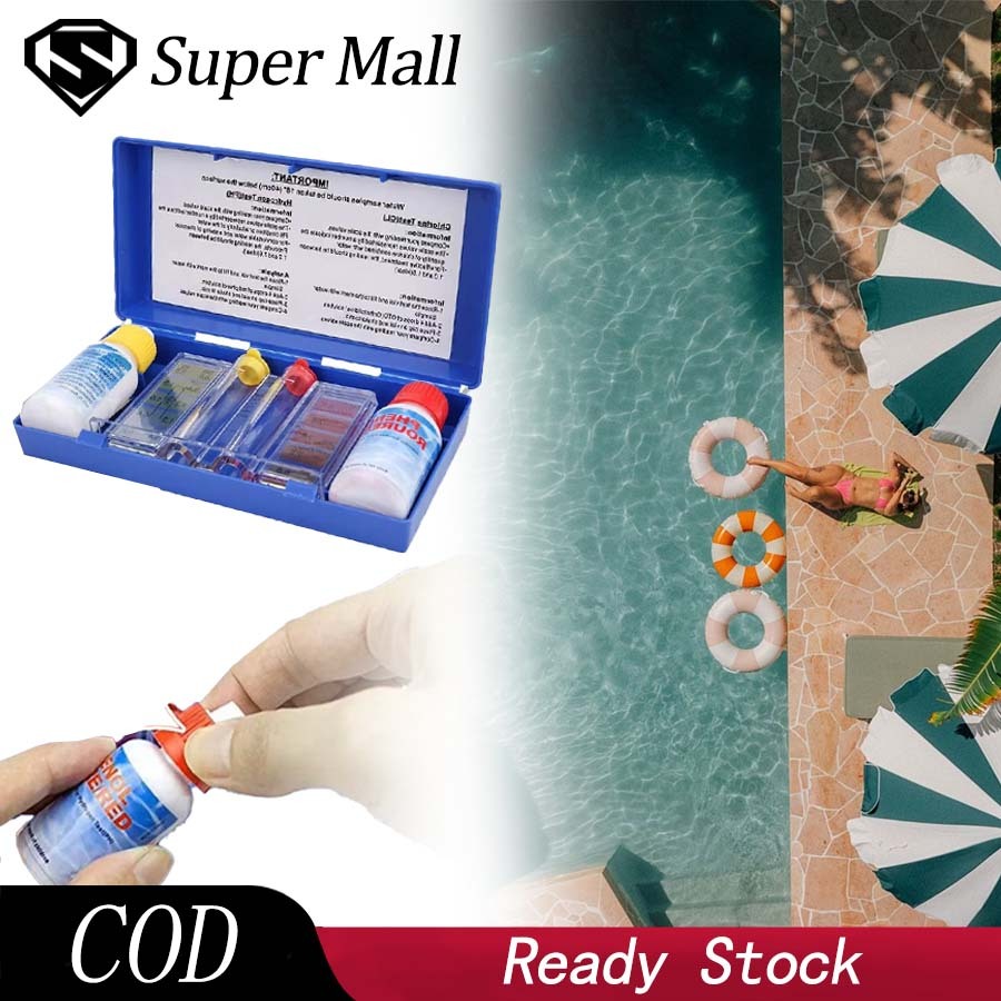 PH Chlorine Water Test Kit / Swimming Pool Test Kit / Tester Hydrotool ...