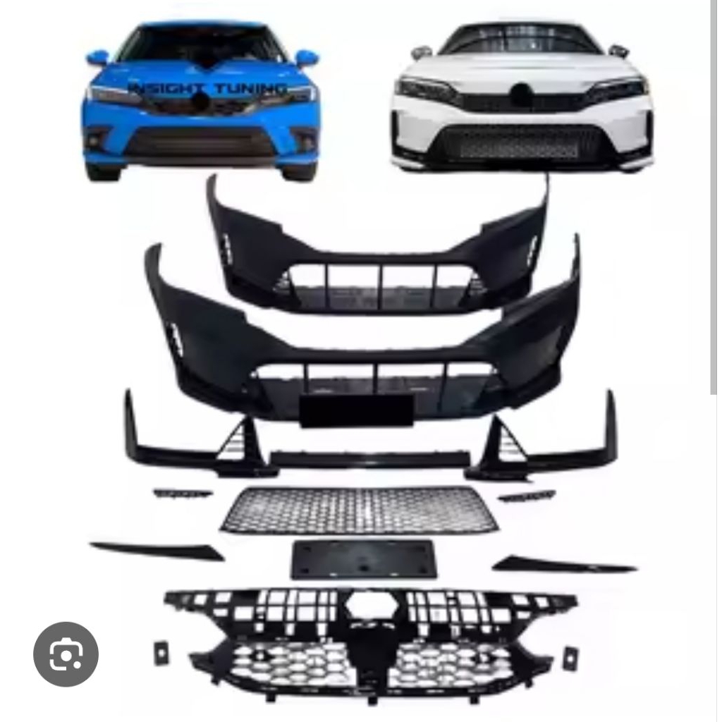 HONDA CIVIC FE FL1 FL5 BUMPER FRONT DEPAN TYPE R | Shopee Malaysia