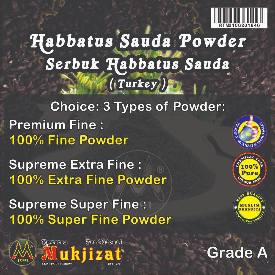 Serbuk Habbatus Sauda - Habbatus Sauda Powder 25g -50g | Shopee Malaysia