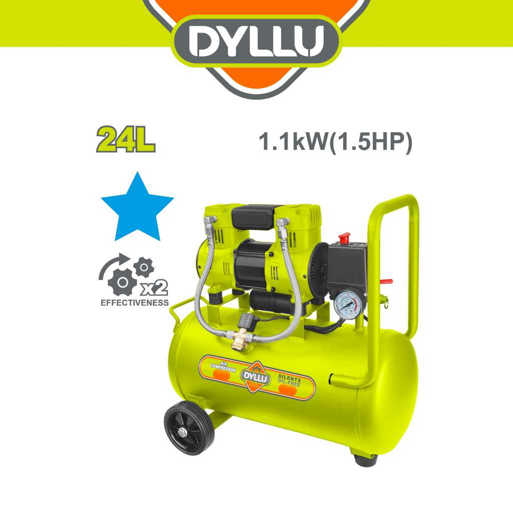 DYLLU Air Compressor (1100W/24L/1.1kW/1.5Hp) DTAP1A24-8 | Shopee Malaysia