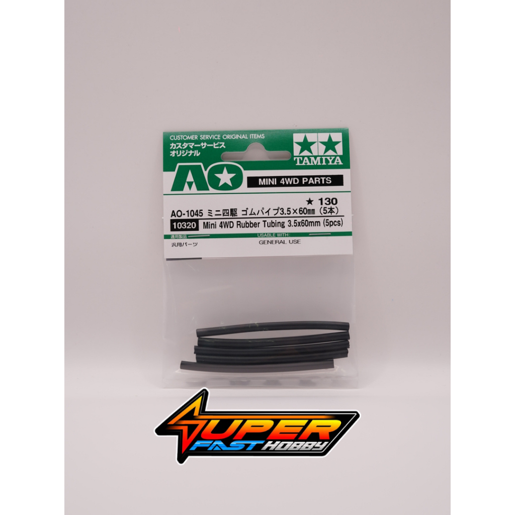 TAMIYA 10320 MINI 4WD RUBBER TUBING 3.5x60mm (5PCS.) | Shopee Malaysia