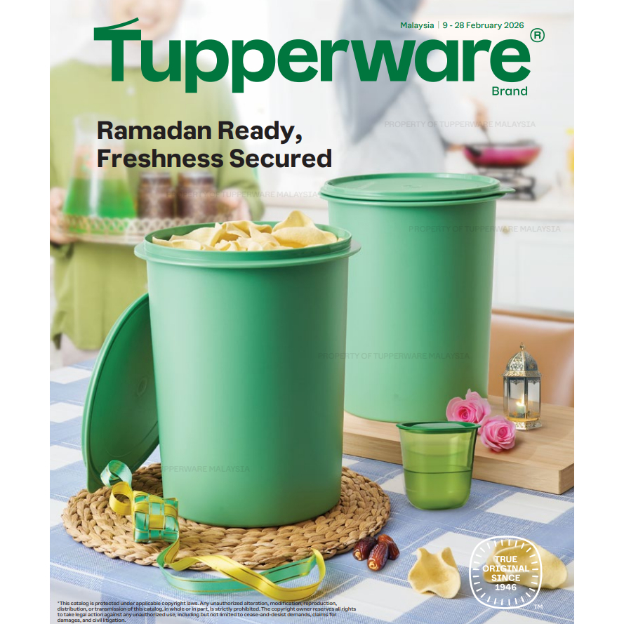 Tupperware Tall Canister ( 1PC ) 10L | Shopee Malaysia