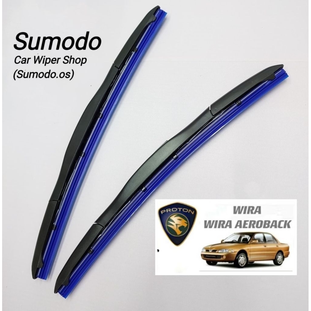 Proton Wira/Wira Aeroback Silicone Wiper 1Pair(2Pcs) HKD.Sumodo Car ...