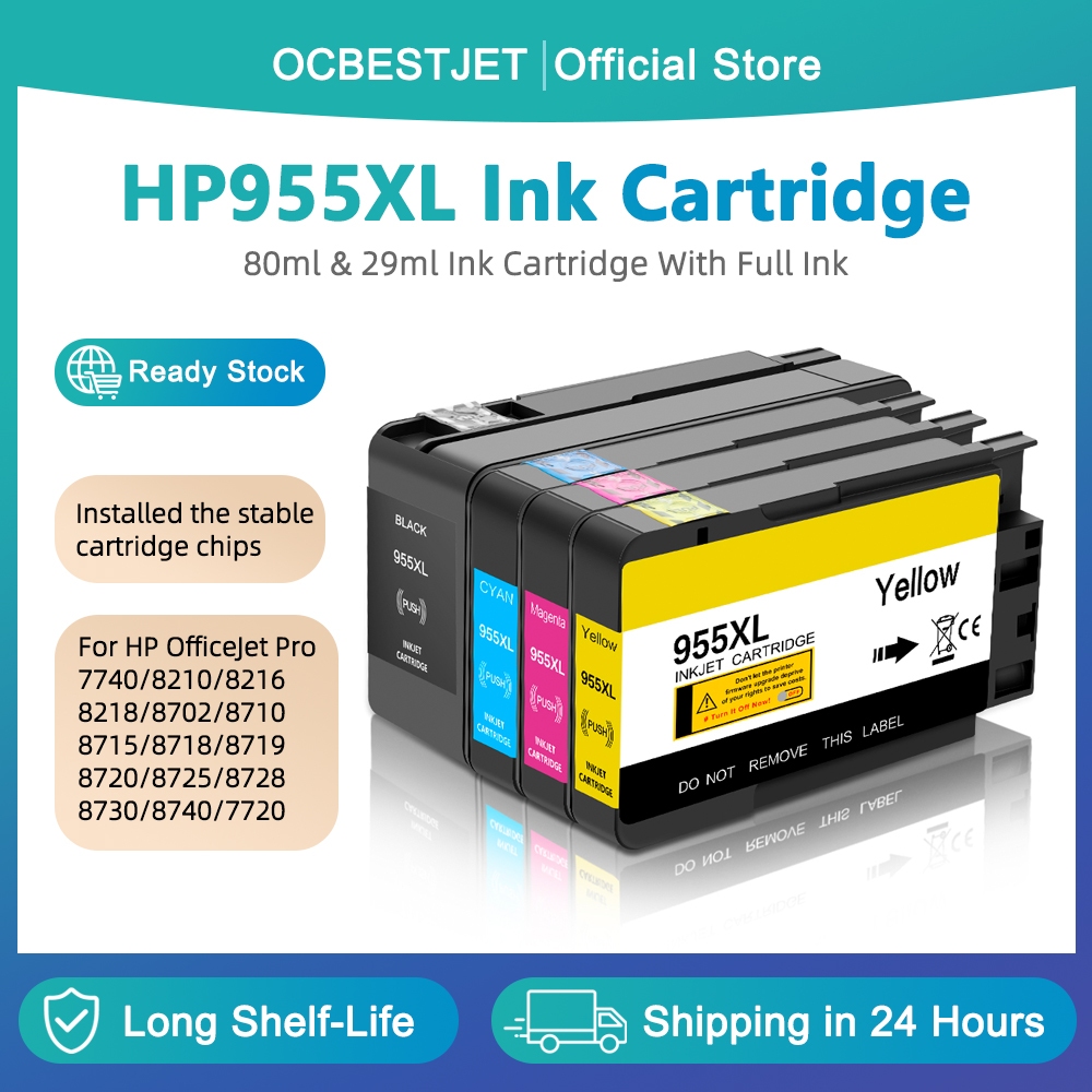 HP 955 955XL HP955 HP955XL Compatible Ink Cartridge For HP OfficeJet ...