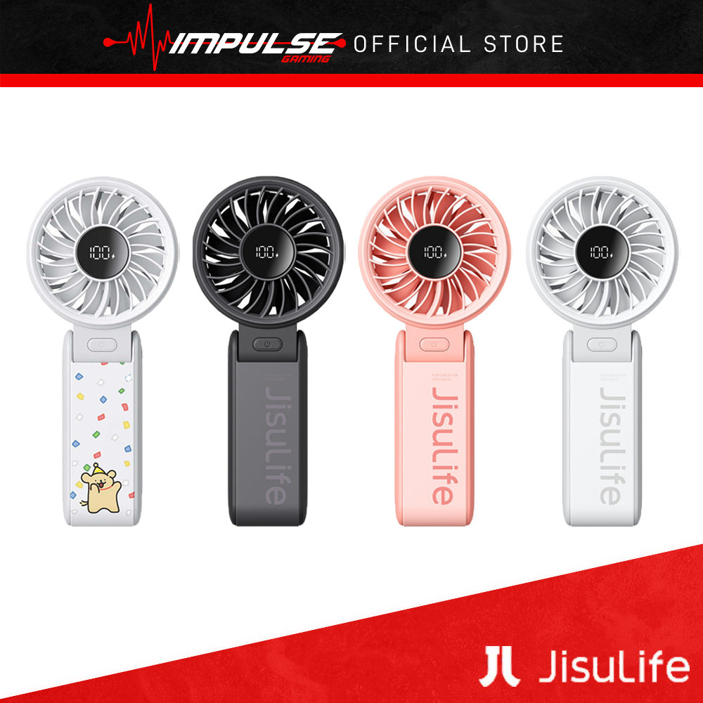 Jisulife Handheld Fan Life 7 (5000mAh) - Black/Grey/Pink/Maltese