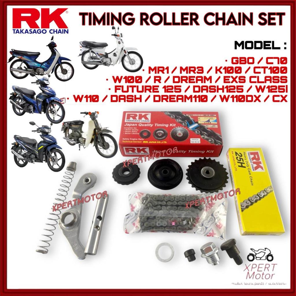 [RK JAPAN] Timing Kit Timing Chain Roller Kit FOR EX5 GBO C70 DREAM ...