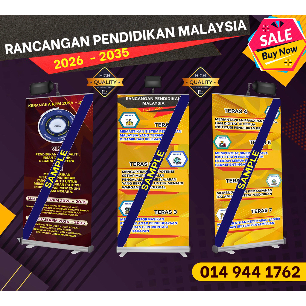 RANCANGAN PENDIDIKAN MALAYSIA (RPM) 2026 – 2035)/Banner Sekolah/Banner ...