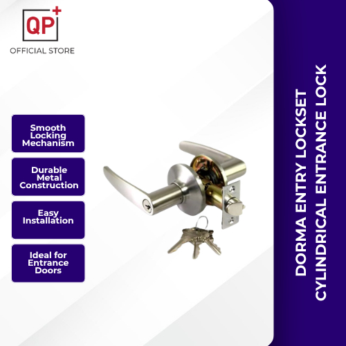 DORMA ENTRY LOCKSET CYLINDRICAL ENTRANCE LOCK TUBULAR LEVERSET LOCKSET ...