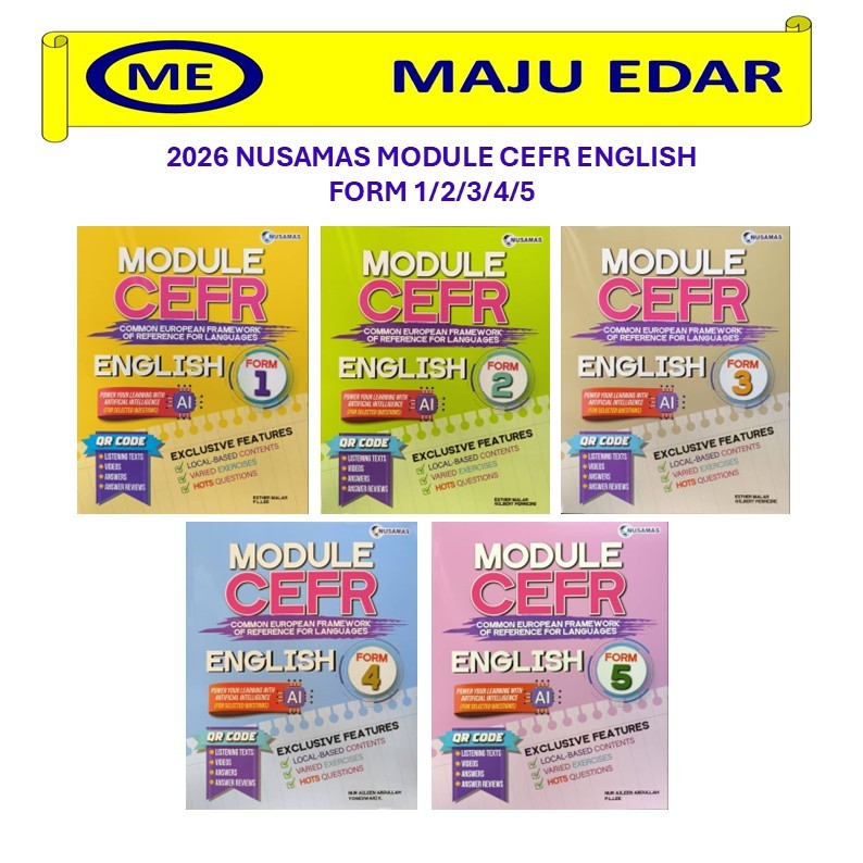 2026 NUSAMAS MODULE CEFR ENGLISH FORM 1/2/3/4/5 | Shopee Malaysia