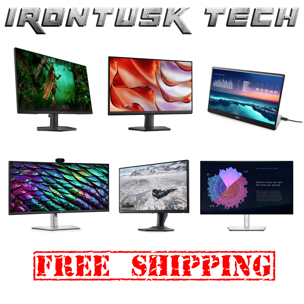 Dell / Alienware Monitors (Certified Refurbished Units) with 3 Years ...