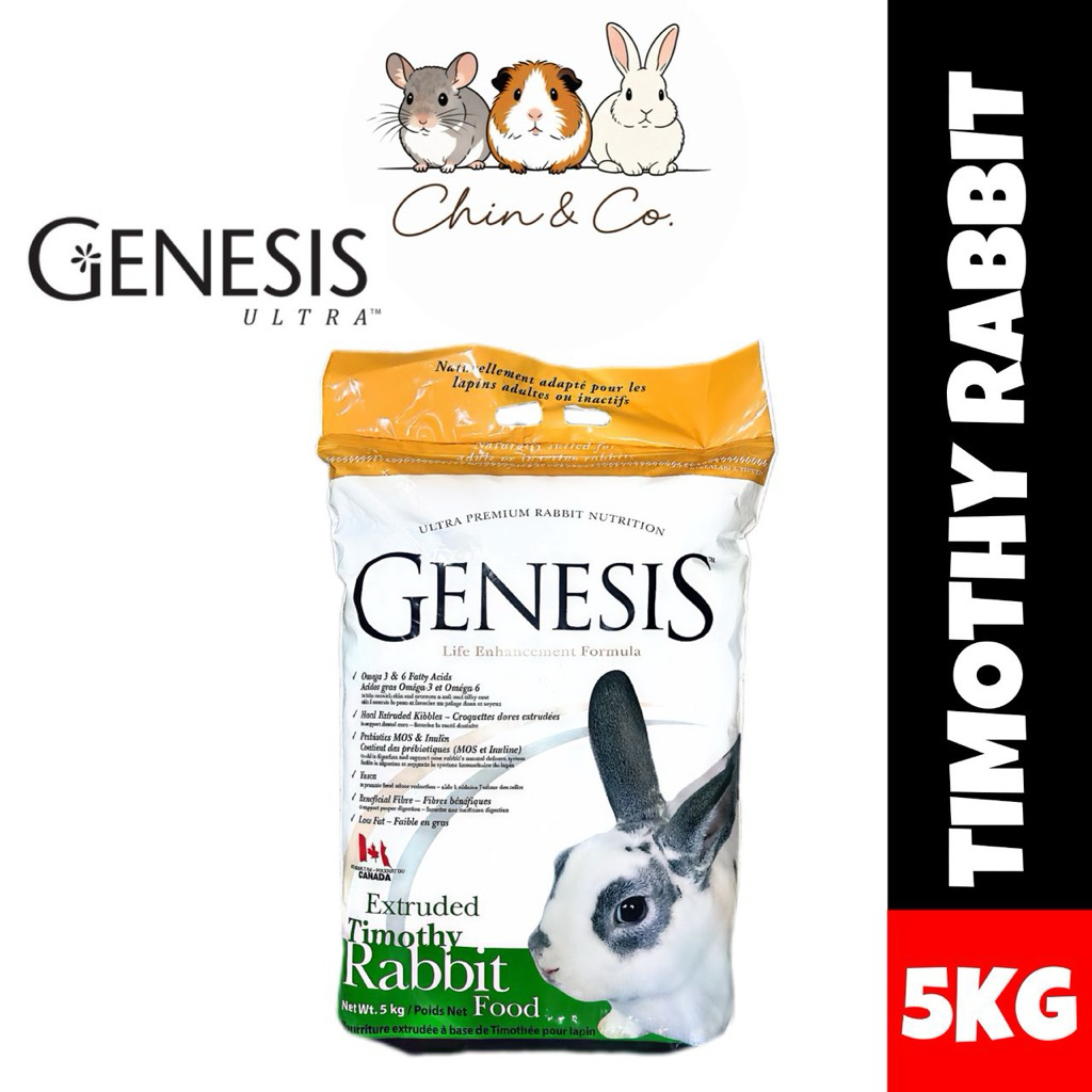 GENESIS Extruded Timothy Adult Rabbit Food 5KG | Shopee Malaysia