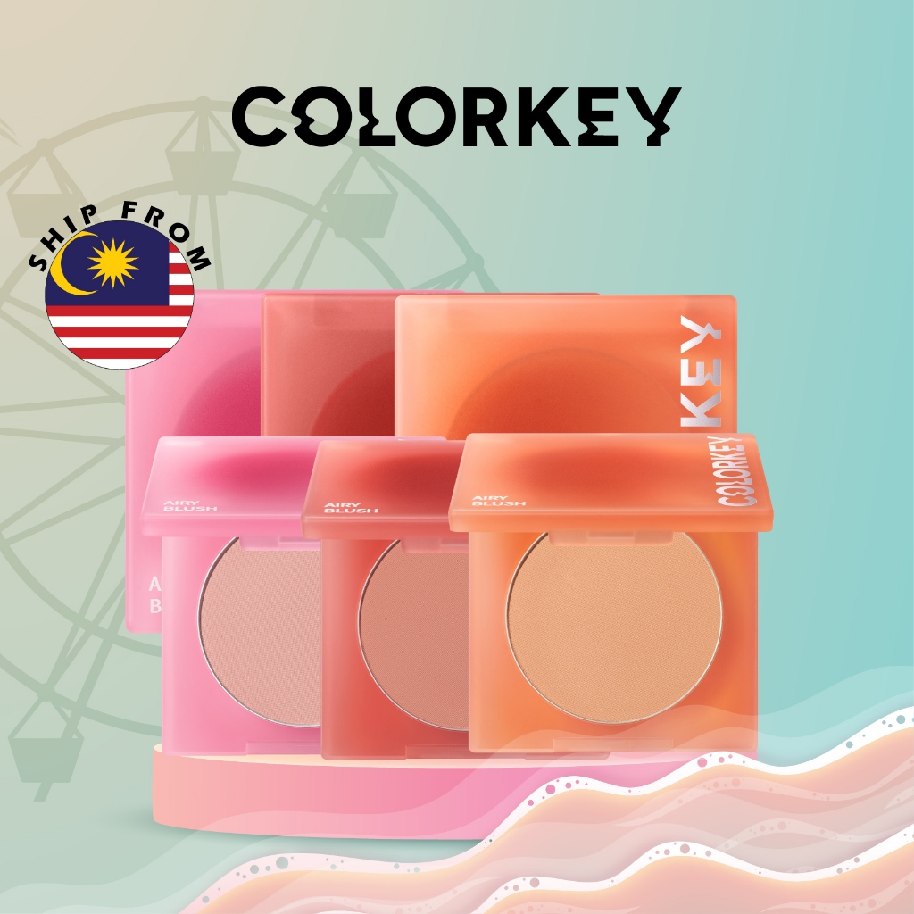 COLORKEY Blush Ringan | Airy Blush (4g) EXP Apr 2026 | Shopee Malaysia
