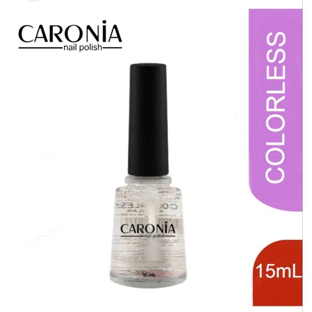 CORONIA NAIL POLISH ( COLORLESS ) 15ML | Shopee Malaysia