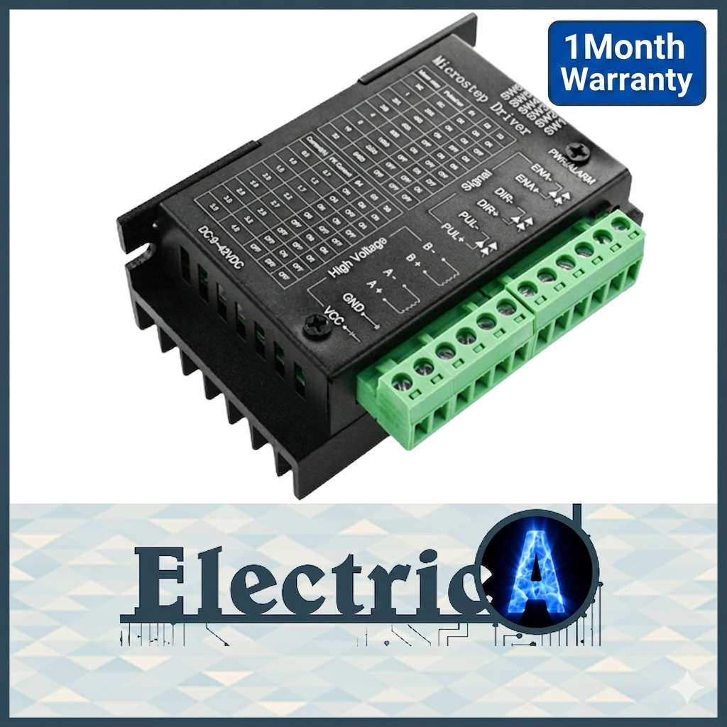 (+1Month Warranty) CNC TB6600 Upgrade 42/57 4A Stepping Stepper 32 Microstep Motor Driver [ElectricA]