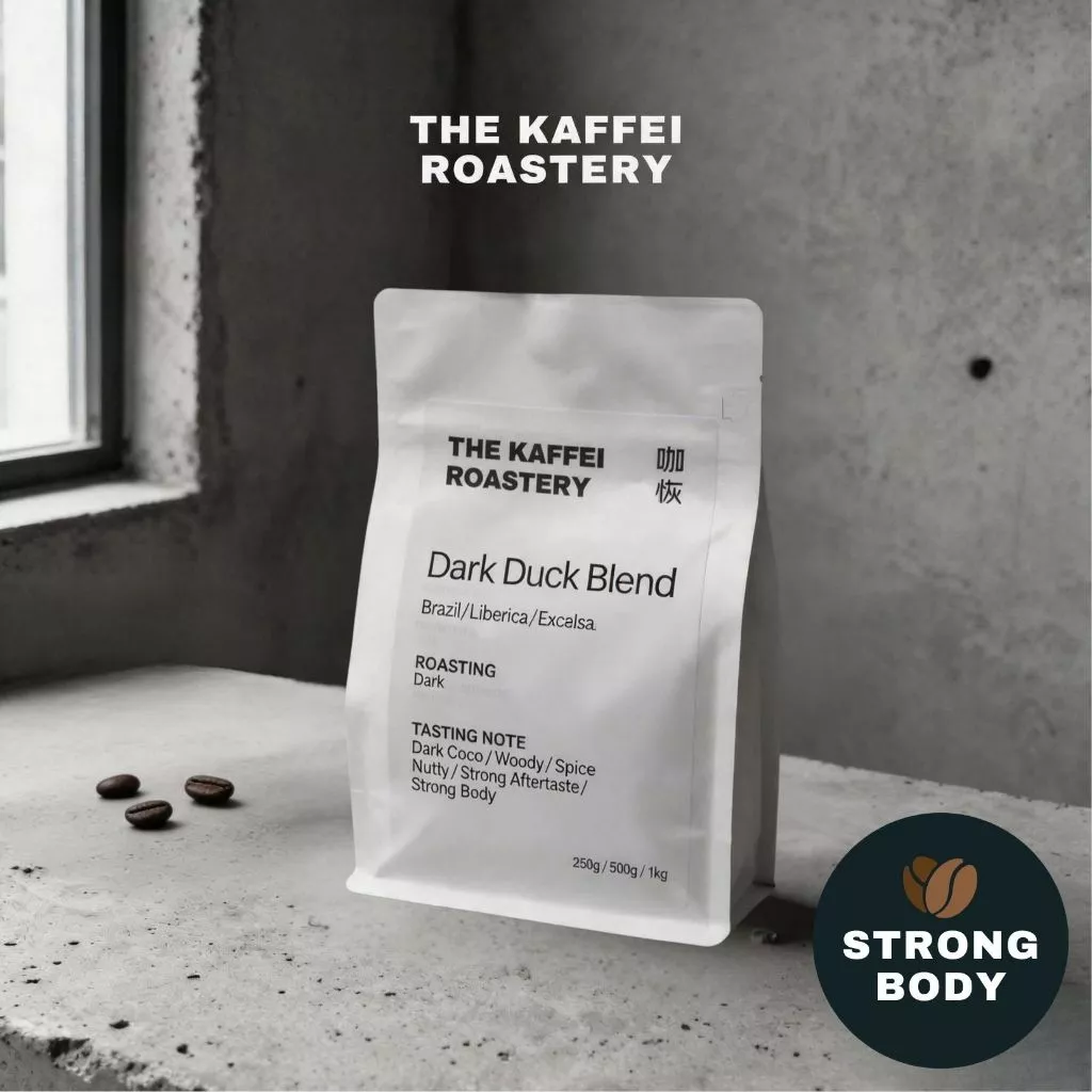 Kaffei Roastery Dark Duck Blend – specialty coffee beans Malaysia