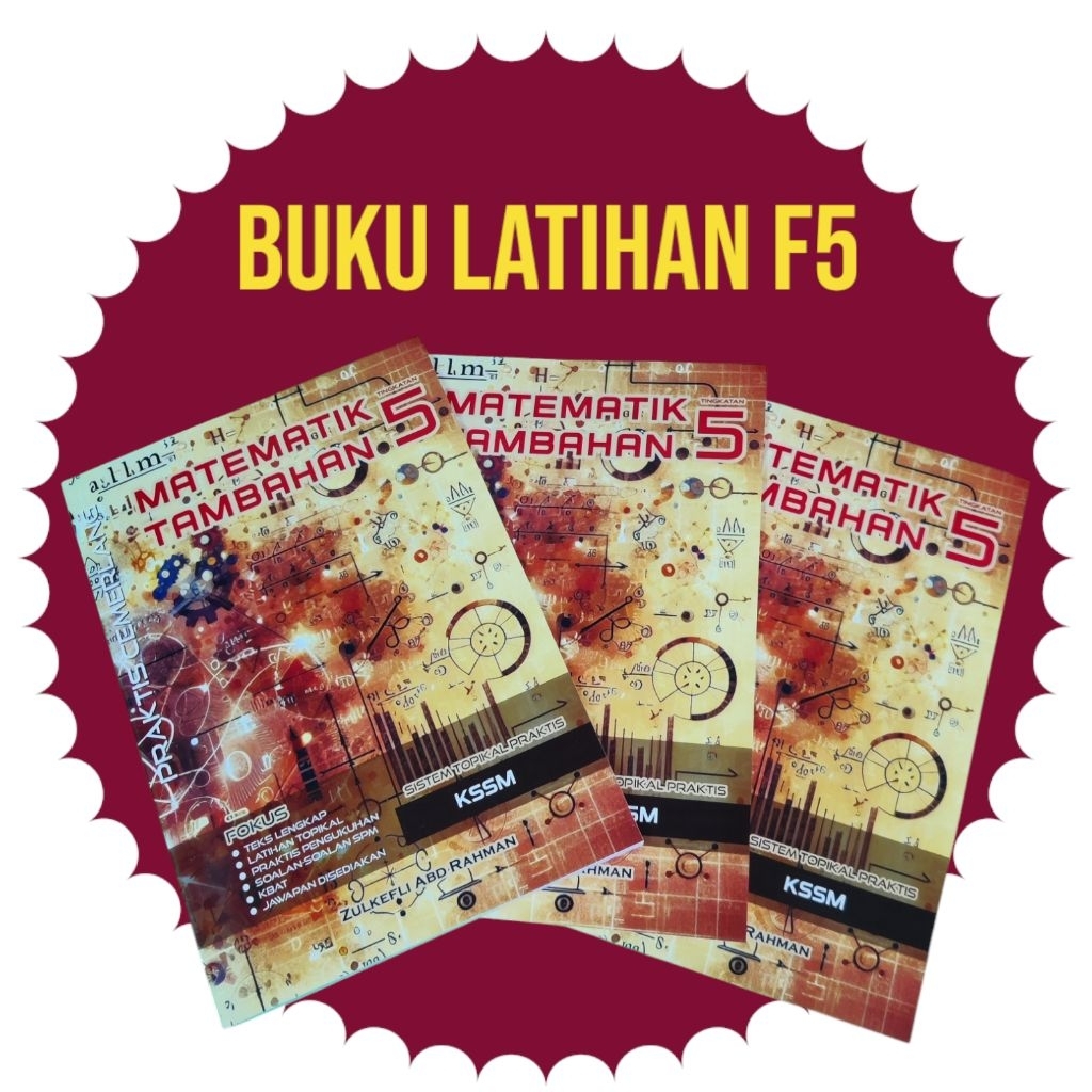 Buku Latihan Addmath Matematik Tambahan Cikgu Zulkefli Tingkatan 5 ...