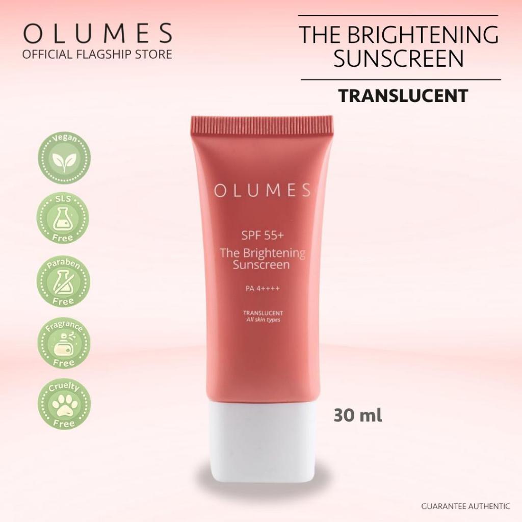 [TRANSLUCENT] OLUMES The Brightening Sunscreen SPF55+PA++++ | Shopee ...