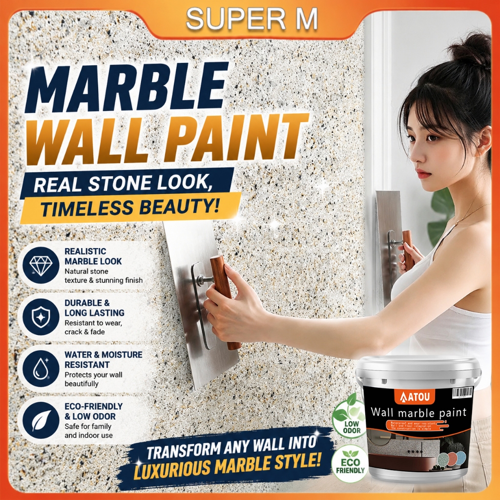 Wall Paint epoxy flake coating cat dinding dalam rumah cat rumah Epoxy ...