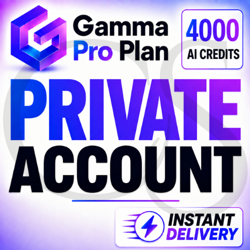 Gamma AI Pro Private Premium Account | INSTANT DELIVERY | Premium AI ...
