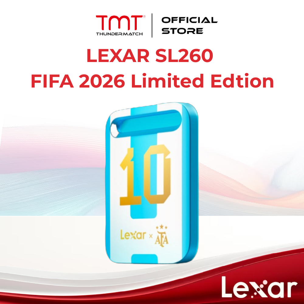 LEXAR SL260 FIFA 2026 Limited Edtion AFA External SSD | Shopee Malaysia