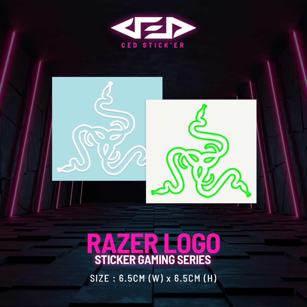 RAZER LOGO STICKERS | GAMING SERIES | Shopee Malaysia