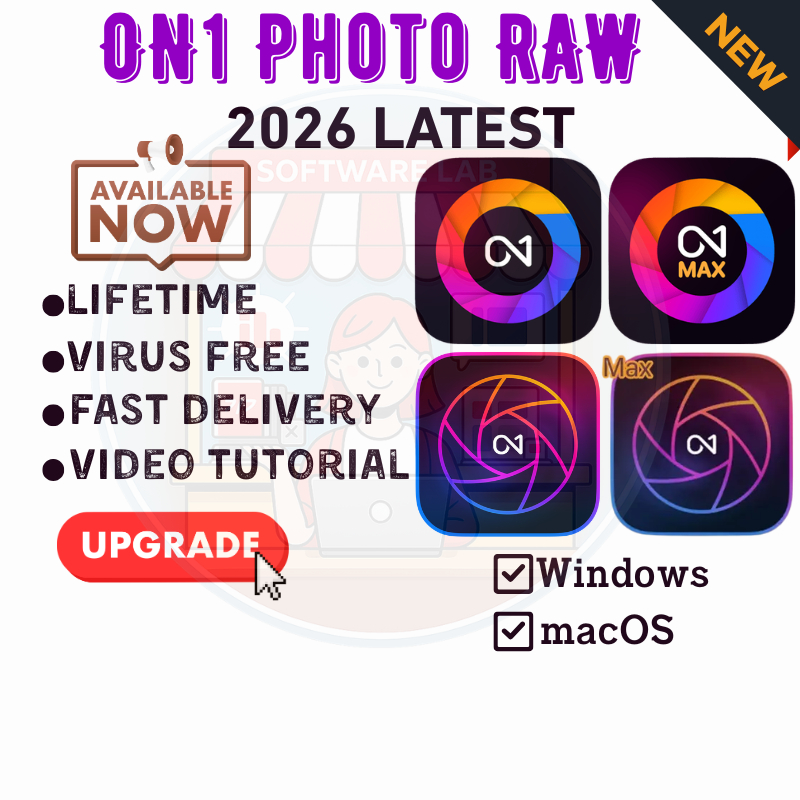 ON1 Photo RAW 2026 & ON1 Photo RAW MAX 2026 Latest with Installation ...