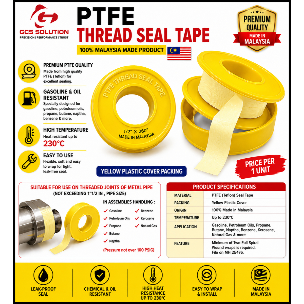 Buy ptfe tape Online With Best Price, Jul 2026 | Shopee Malaysia