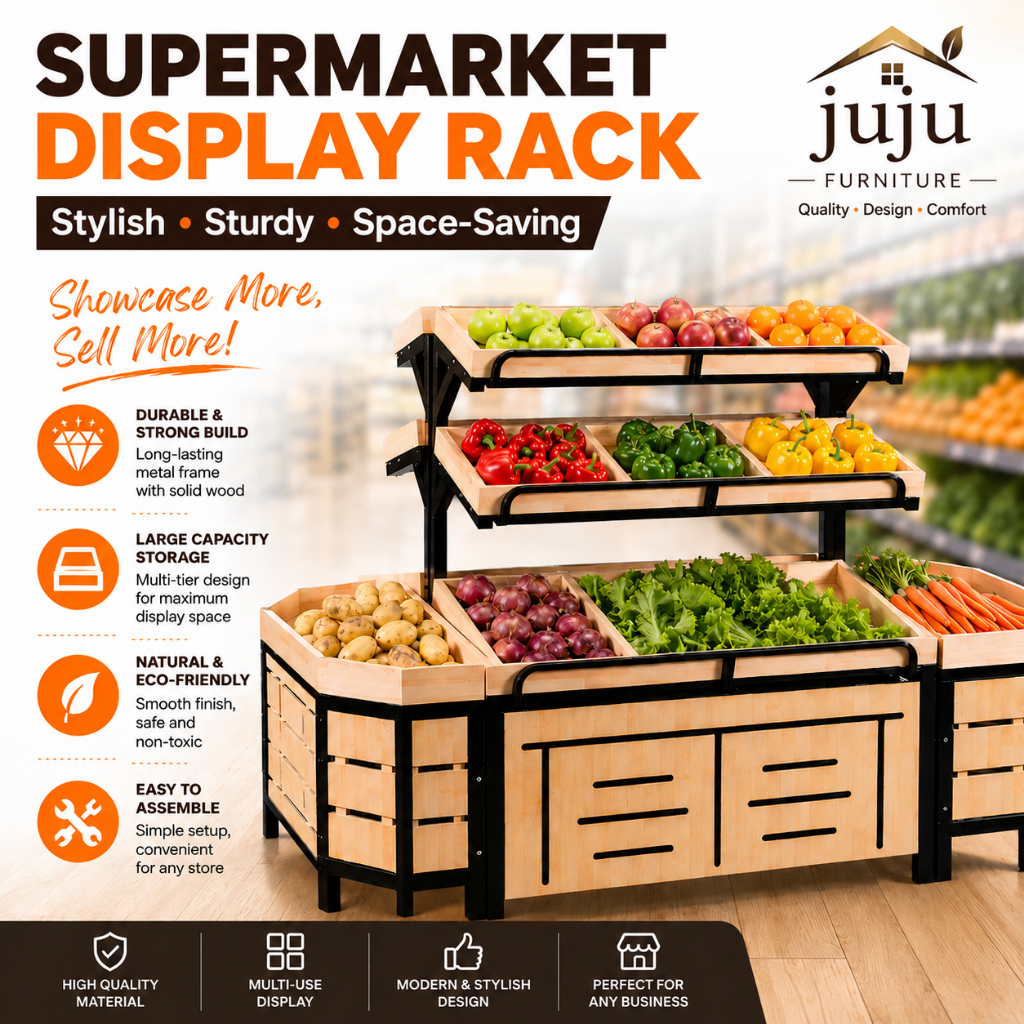 Fruit Shelf Supermarket Display Rack Multifunctional Fruit Shelf Shelf ...