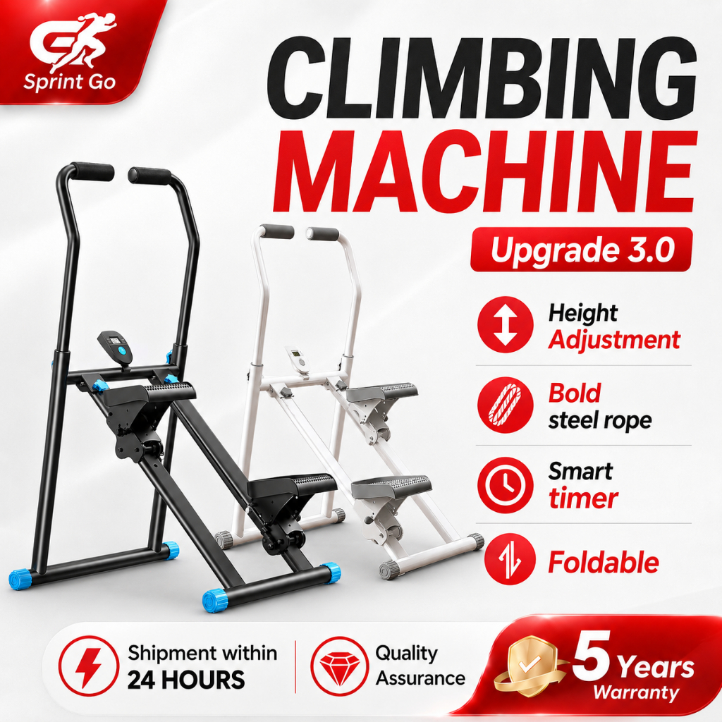 Climbing Machine Staircase Machine Stepper Cardio foldable Home aerobic ...