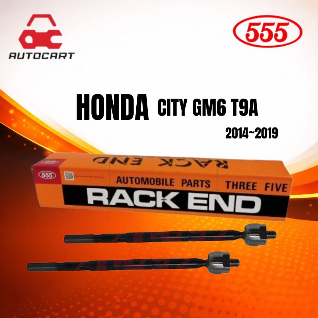 555 100% JAPAN STEERING RACK END FOR HONDA CITY T9A GM6 2014~2020 ...