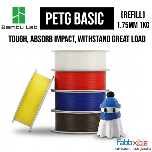 Bambu Lab PETG Basic 1.75mm 1kg (Refill) | Shopee Malaysia
