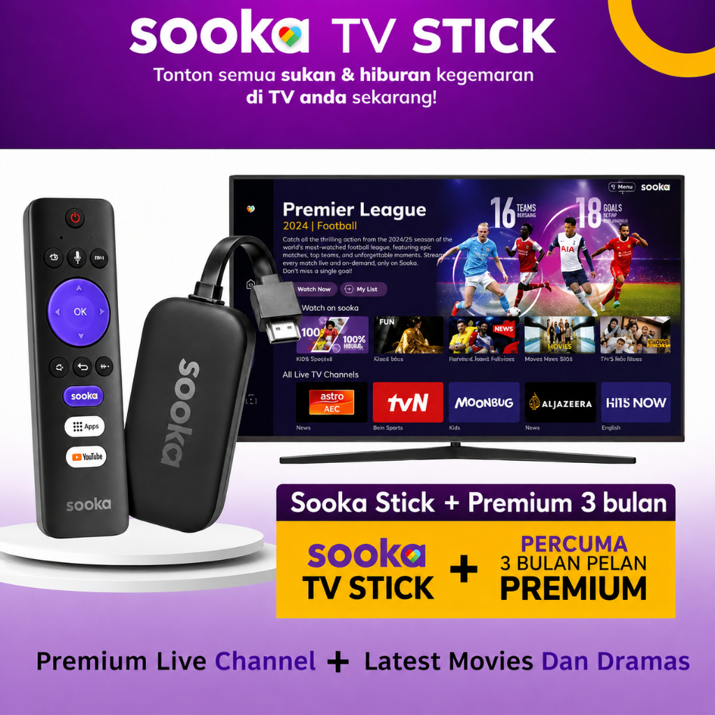 sooka: live sports & local drama streaming