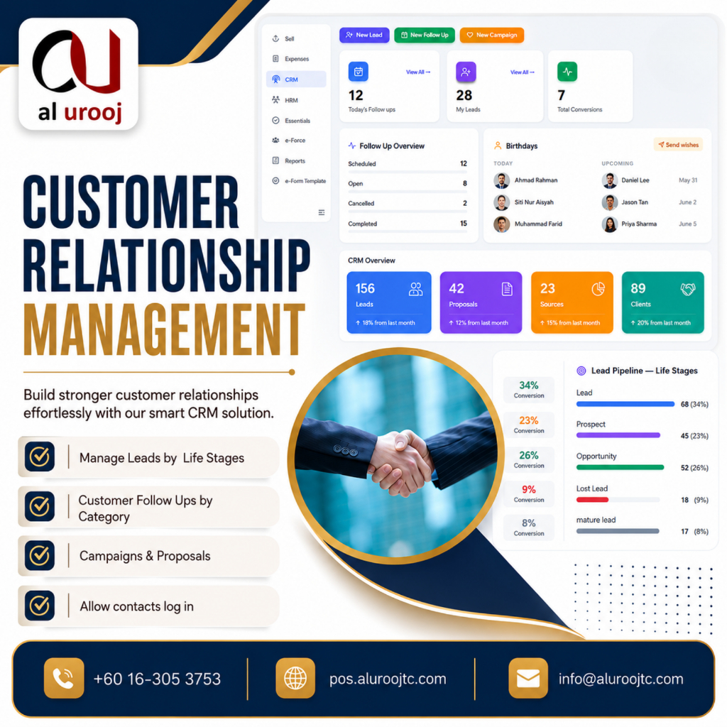 Customer Relationship Management System (CRM) Cloud base | Shopee Malaysia
