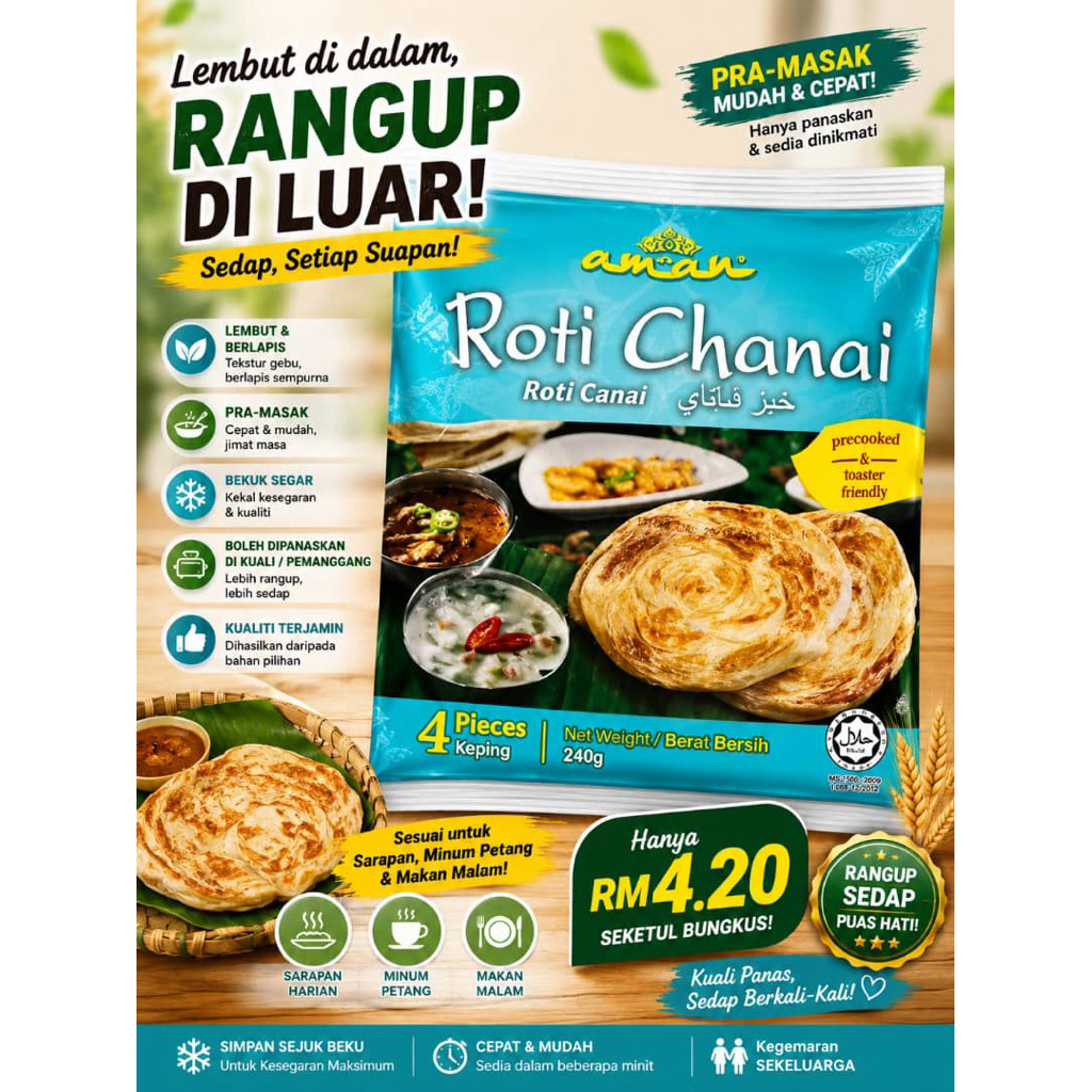Buy roti canai frozen Online With Best Price, Jul 2026 | Shopee Malaysia