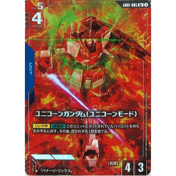 Gundam GD01 Newtype Rising – GD01-005 R+