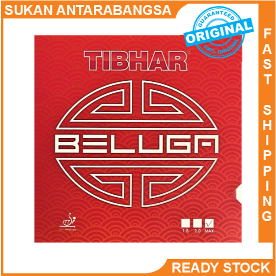 Tibhar Beluga Table Tennis Rubber | Shopee Malaysia