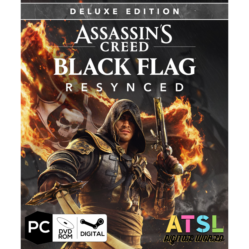 [Original PC Game] Assassin's Creed Black Flag Resynced Premium Edition ...