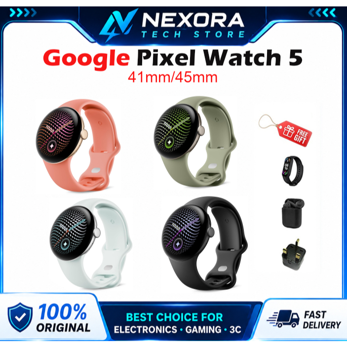 (100%Original) Google Pixel Watch 5 Wi-Fi Smartwatch with Health and ...