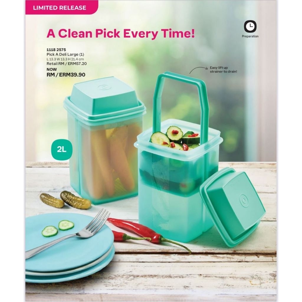 Tupperware Pick A Deli Large | 1pc | Shopee Malaysia