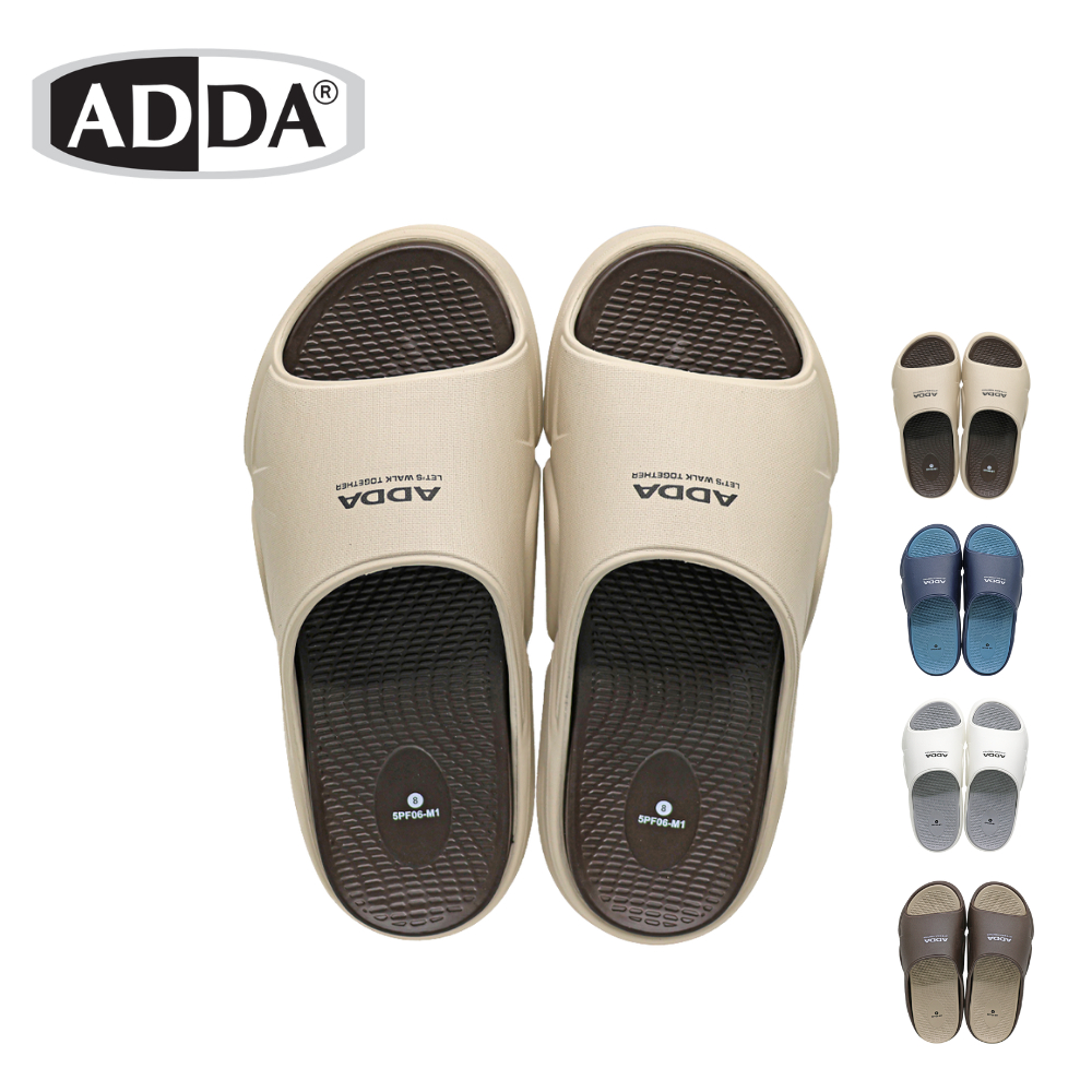 ADDA Men Slip On Sandal Pillow Foam [GS-5PF06-M1] | Shopee Malaysia
