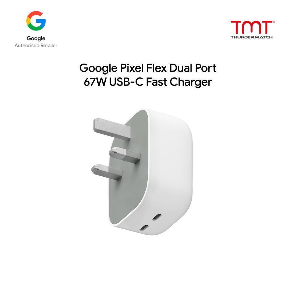 Google Pixel Flex Dual Port 67W USB-C Fast Charger | Shopee Malaysia