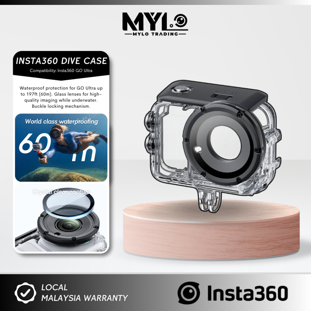 (READY STOCK) - Insta360 GO Ultra Dive Case | Shopee Malaysia