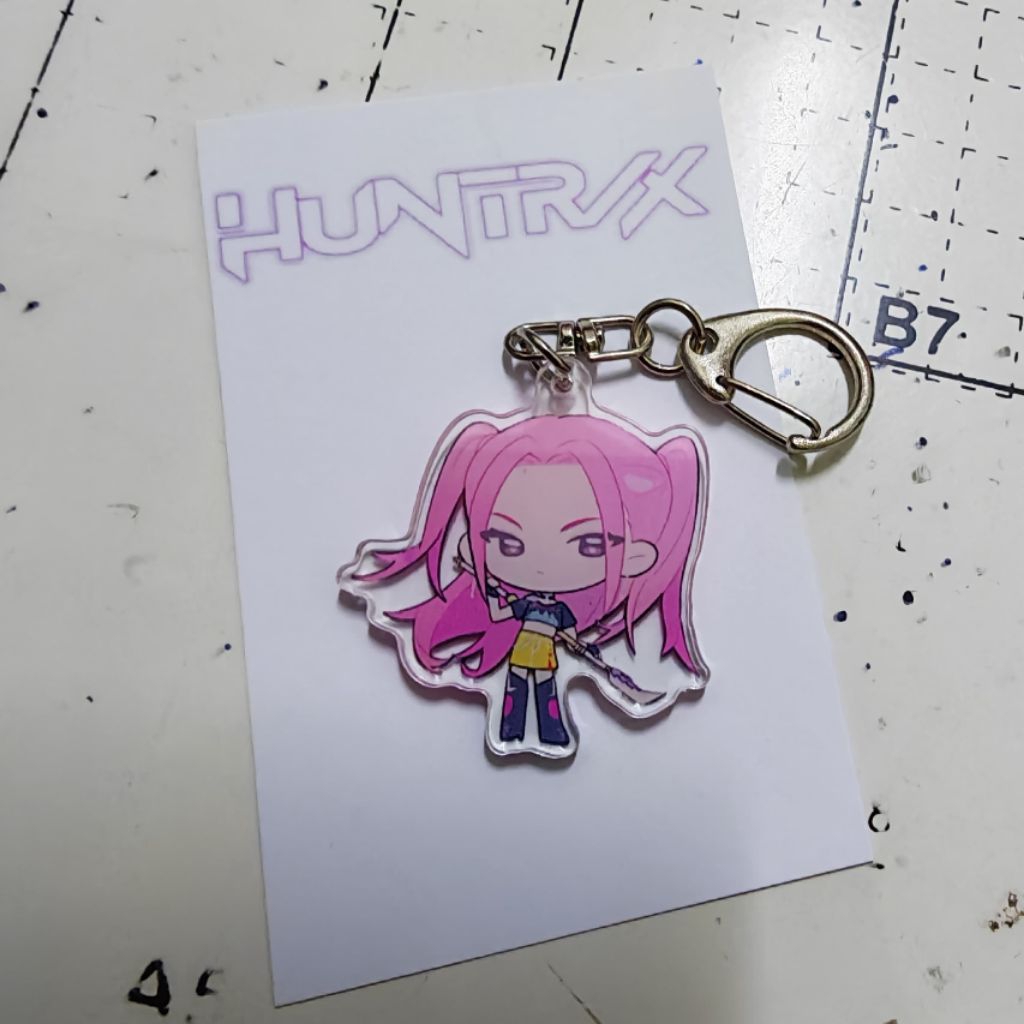 Huntrix Keychain Kpop Demon Hunter | Shopee Malaysia