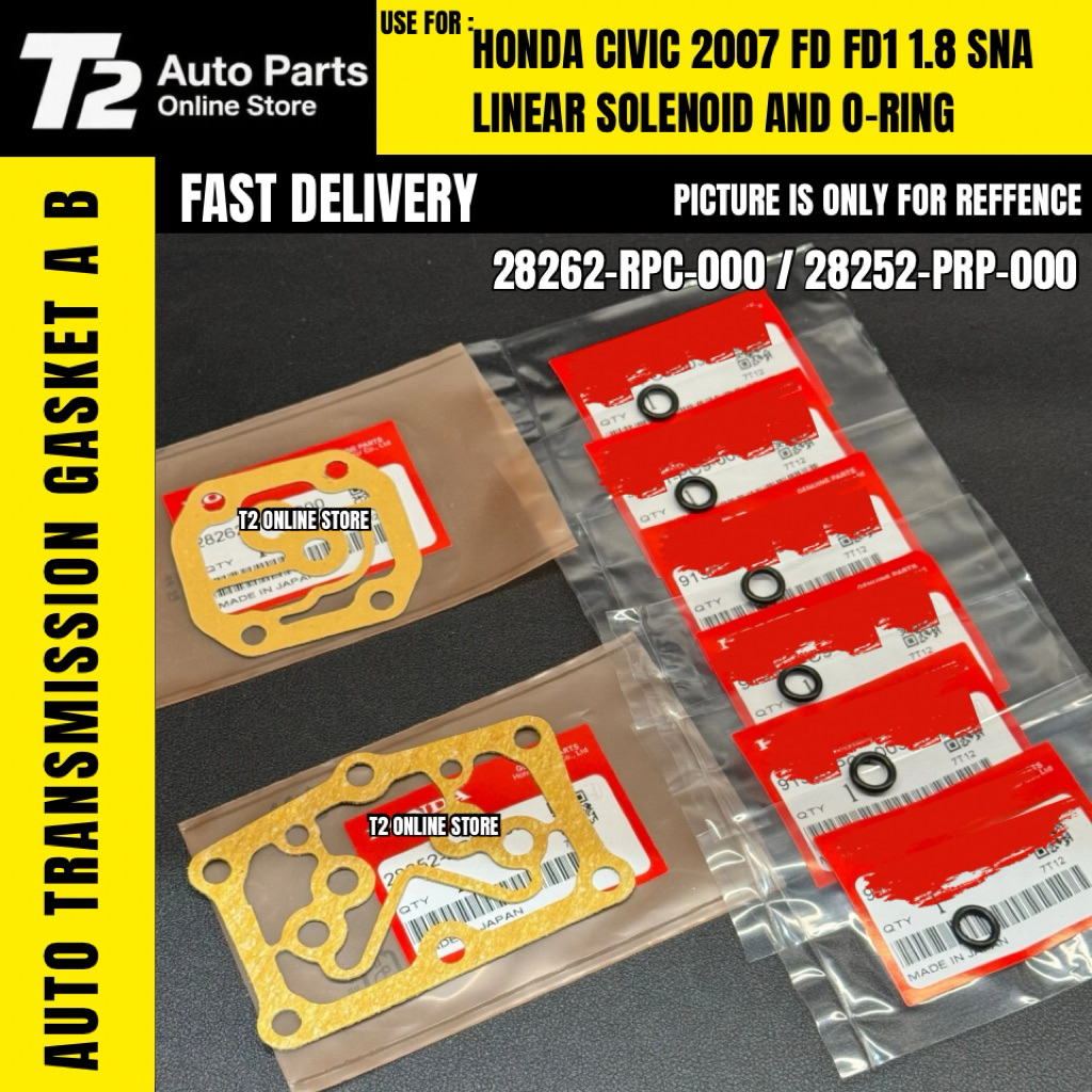 T2 HONDA CIVIC 2007 FD FD1 1.8 SNA AUTO TRANSMISSION GEARBOX SOLENOID ...
