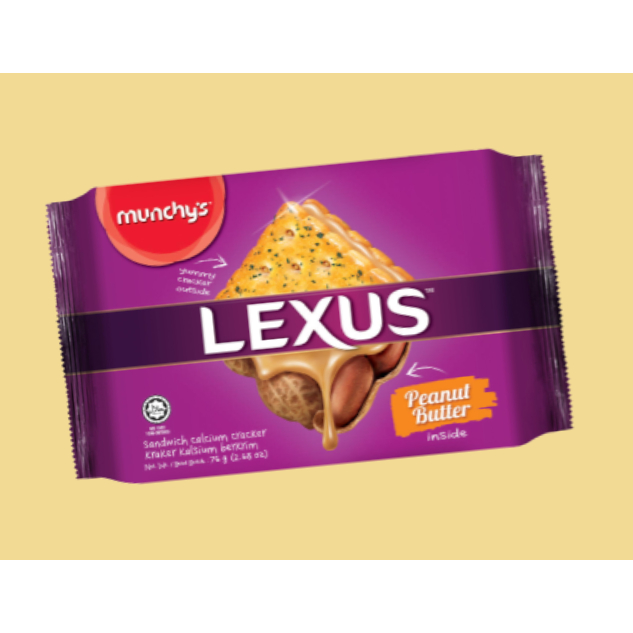 Munchy's Lexus Sandwich Cheese Multipack 190g / Munchy's Lexus Peanut ...