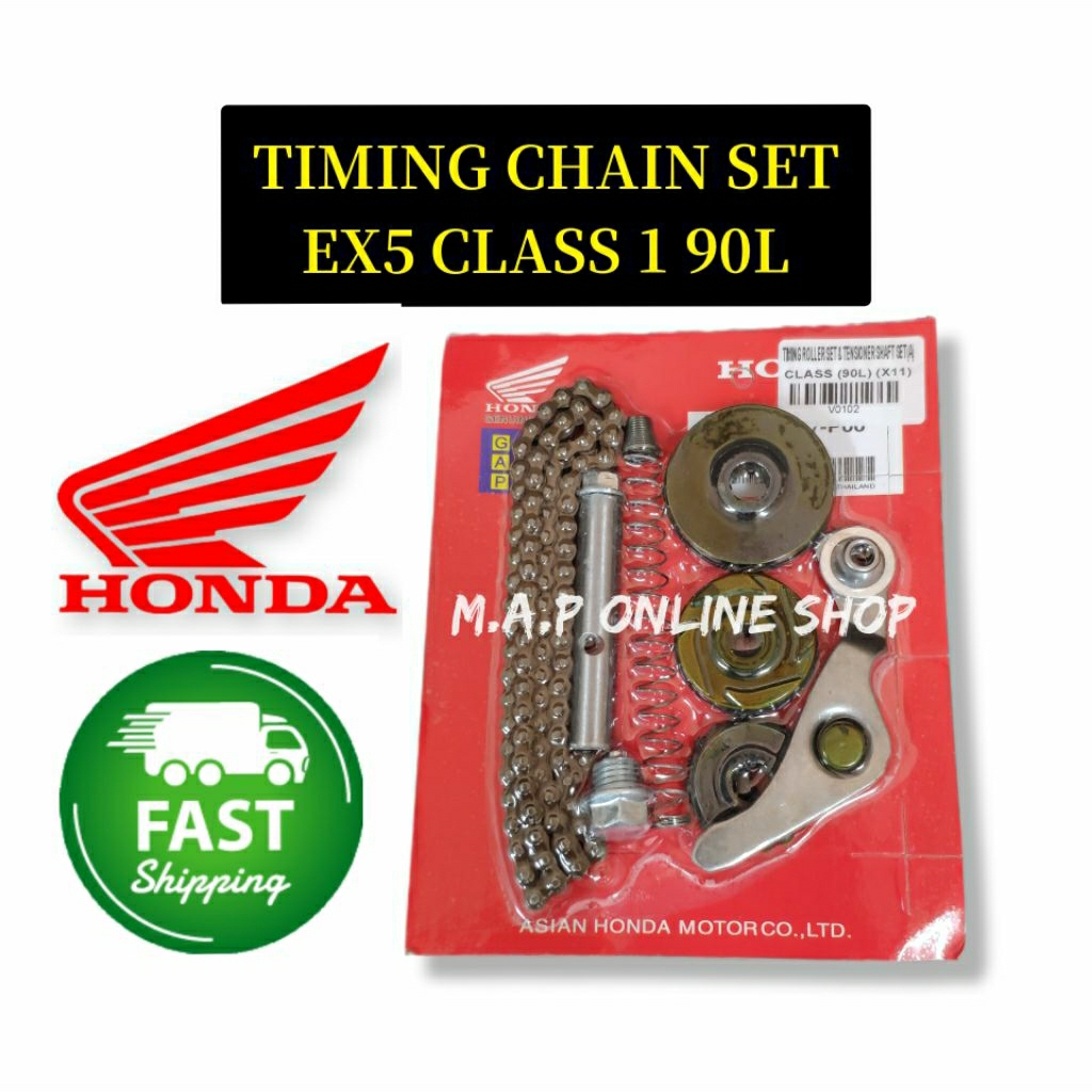 Honda Ex5 Class 1 Class1 Timing Chain Set 90L Rantai Timing Chain OEM ...