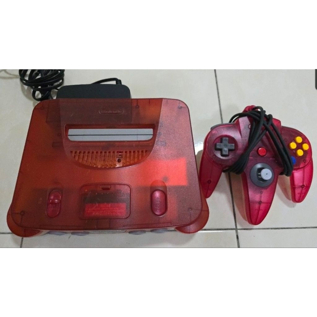 N64 watermelon red limited edition ( Nintendo ) | Shopee Malaysia