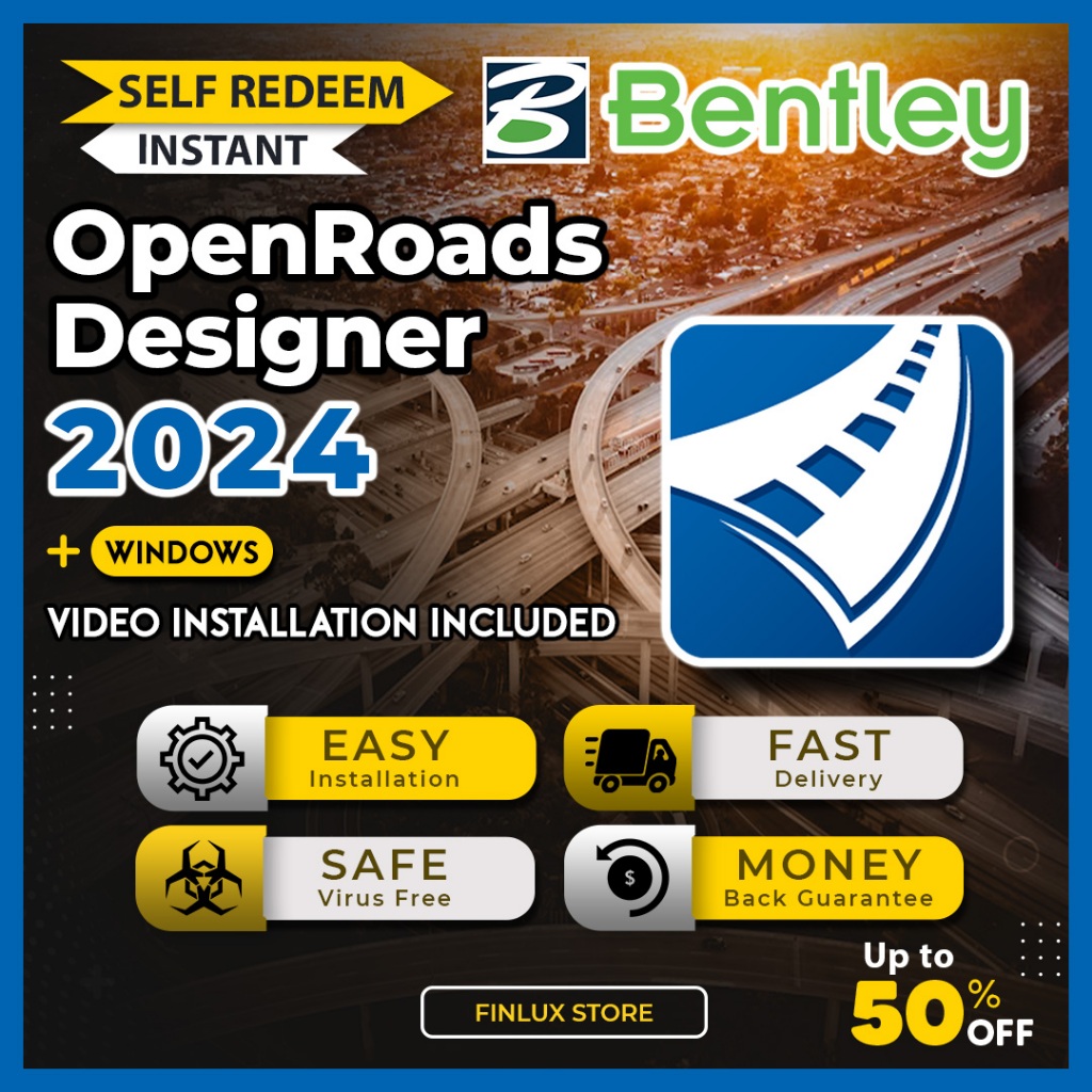 [SELF REDEEM] Bentley OpenRoads Designer 2024 v24.00 Lifetime For ...