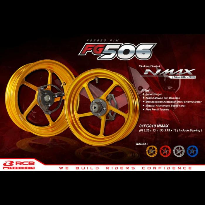 XMAX V1 V2 V3 SMRT RCB FG506 Racing CNC Forged Sport Rim Front 3.5* 15 ...